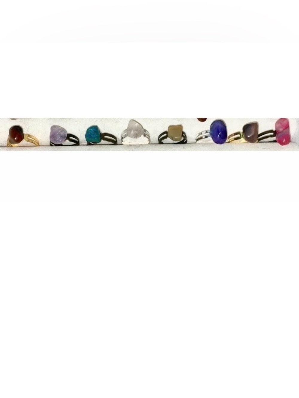 New Gemstone Ring Lot